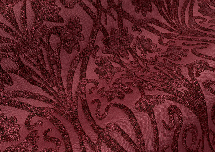Tiverton, Carmine - Made to Measure Curtains - Image 4